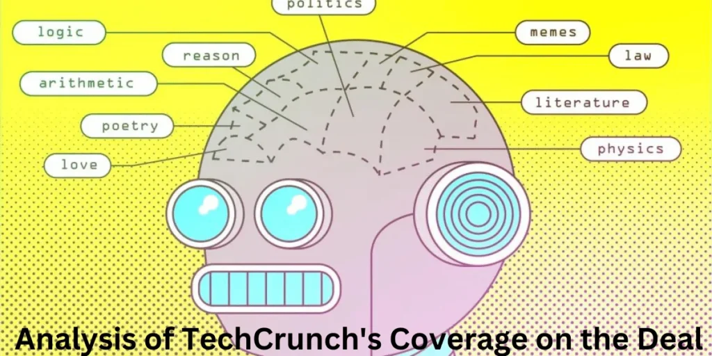 This emage shown a Analysis of TechCrunch's Coverage on the Deal
