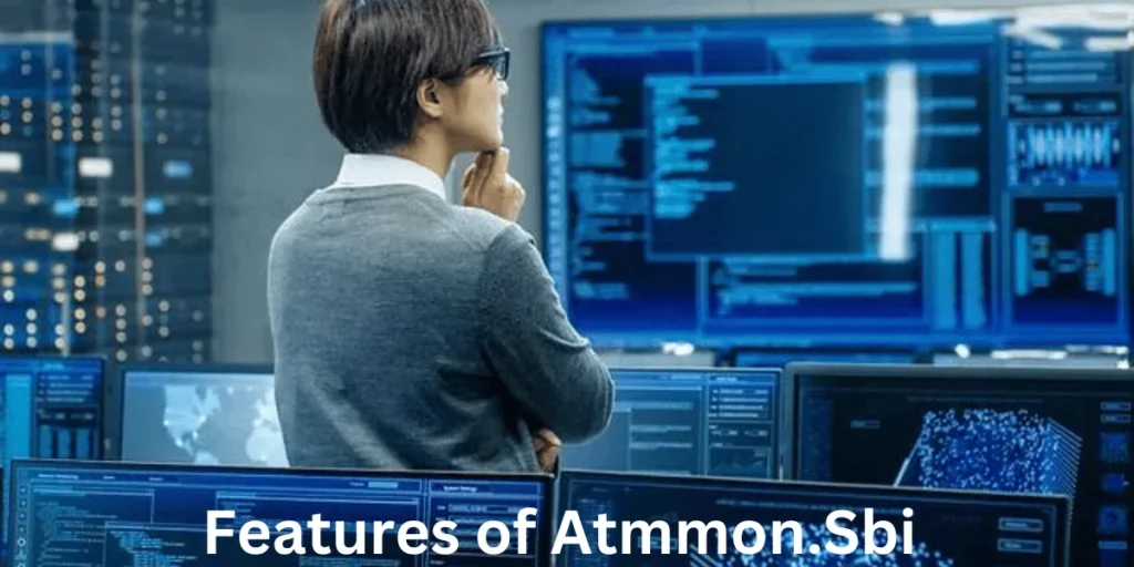 this emage showing a Features of Atmmon.Sbi