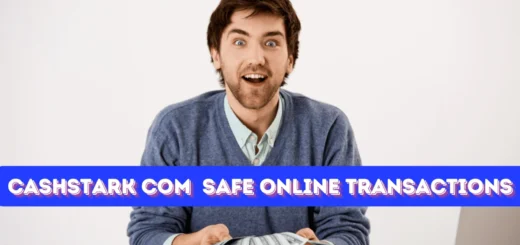 This emage showing a Cashstark com Safe Online Transactions