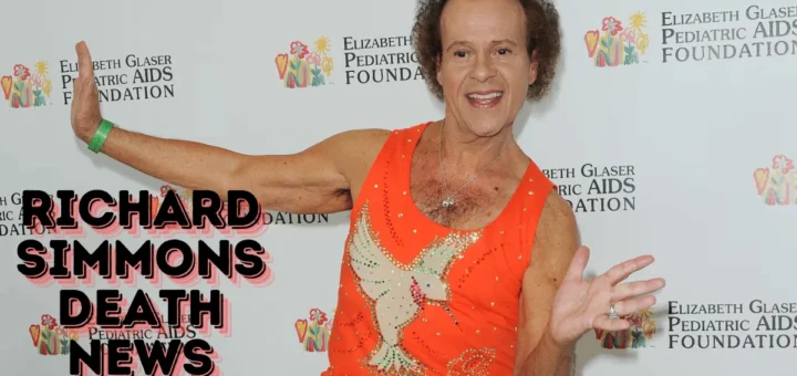 This emage showing a Richard Simmons Death News