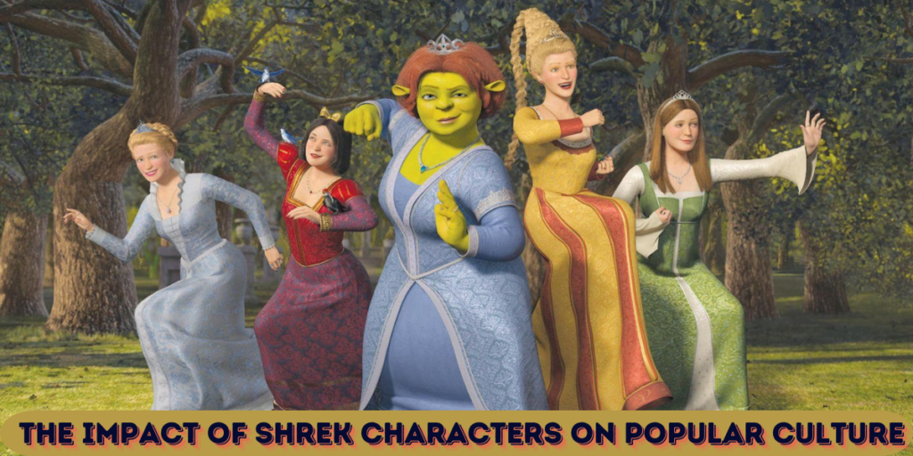 This emage showing a The Impact of Shrek Characters on Popular Culture